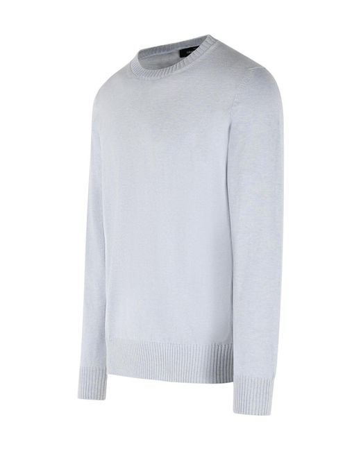 Gran Sasso Blue Crew Neck Sweatshirt for men