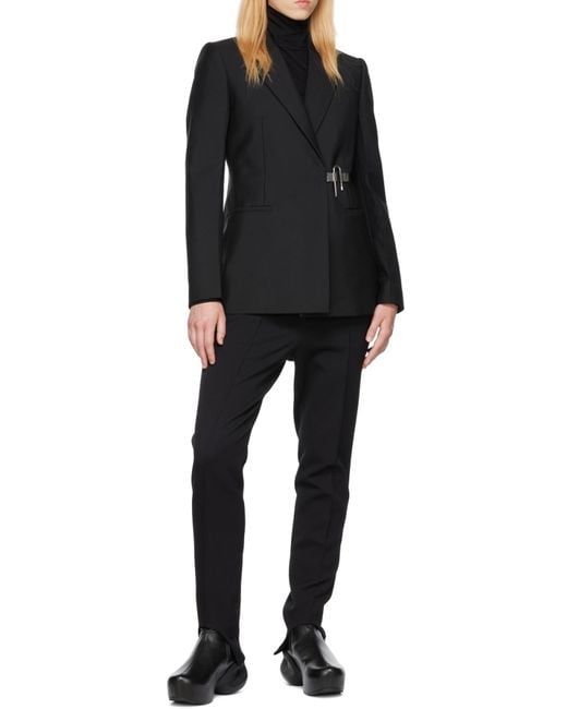 Givenchy Black Turtleneck Knit Jumper