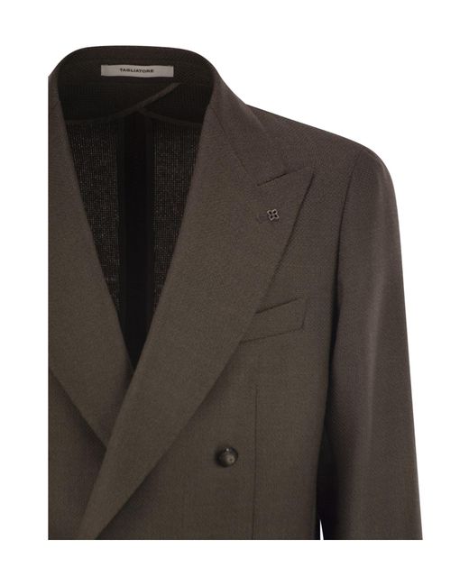 Tagliatore Green Warner Double-Breasted Jacket for men
