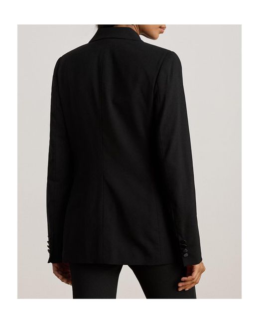 Ralph Lauren Black Long-Sleeved Suit Jacket