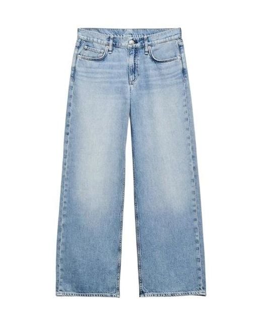 Rag & Bone Blue Belt Loop Jeans