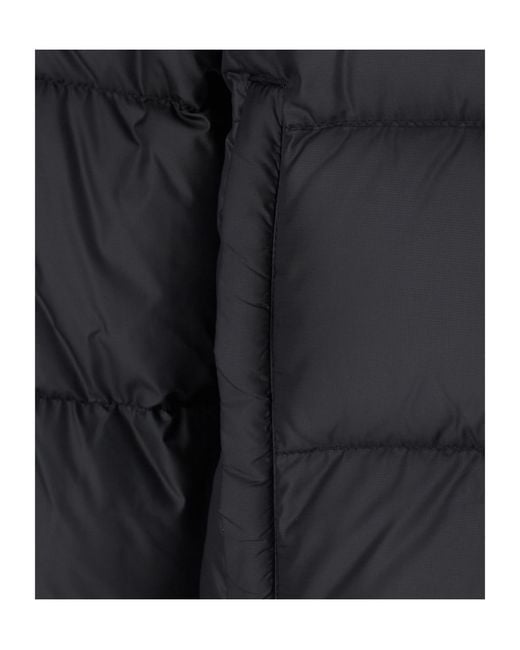 Aspesi Black Long-Sleeved Padded Jacket for men