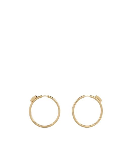 Céline Metallic Systeme Large Hoops