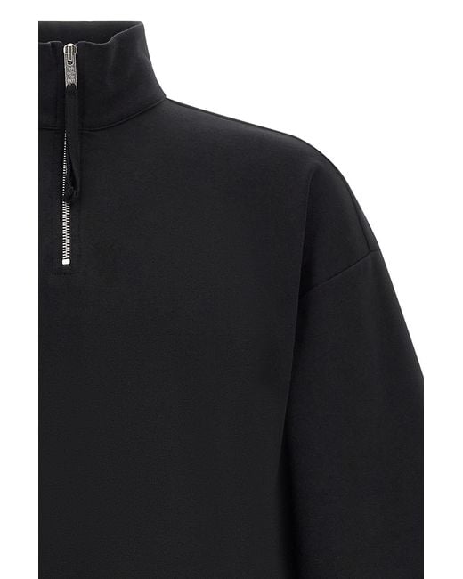 Thom Krom Black 'M 196' Sweatshirt for men
