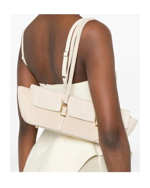 Elleme White Le Bateau Shoulder Bag