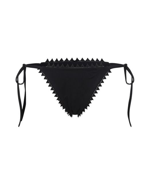Jacquemus Black The Picot Bikini Bottom
