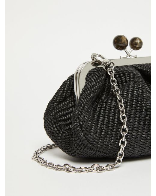Weekend by Maxmara Black Chain Shoulder Bag