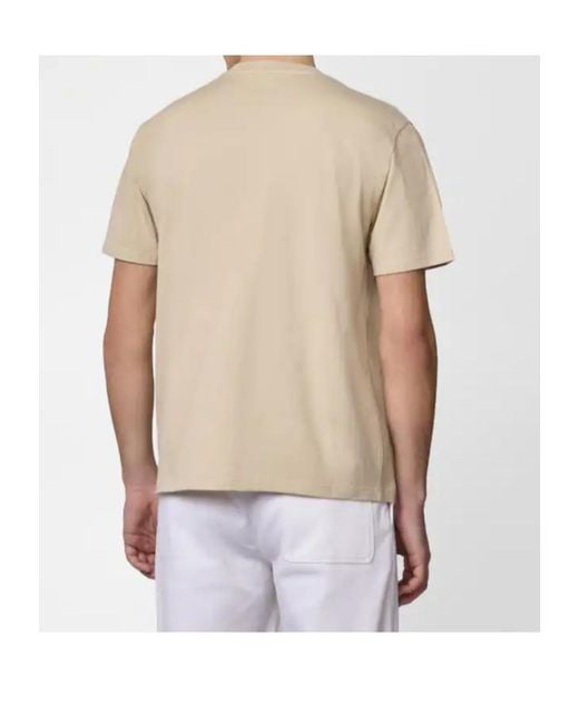Tod's Natural Crew Neck T-Shirt for men
