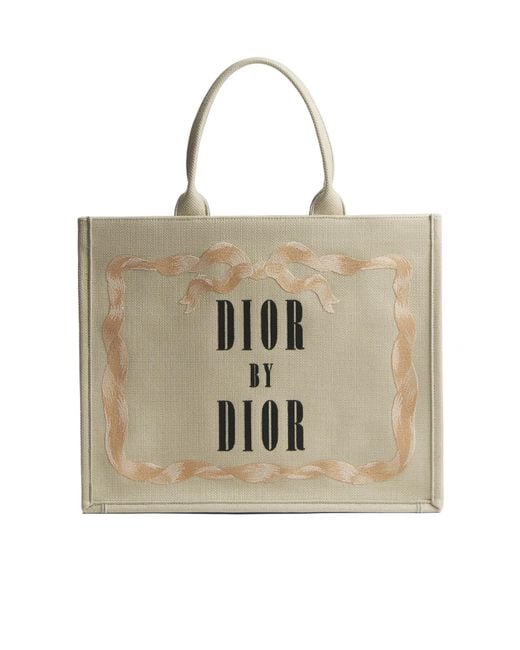 Dior Natural Large Book Tote