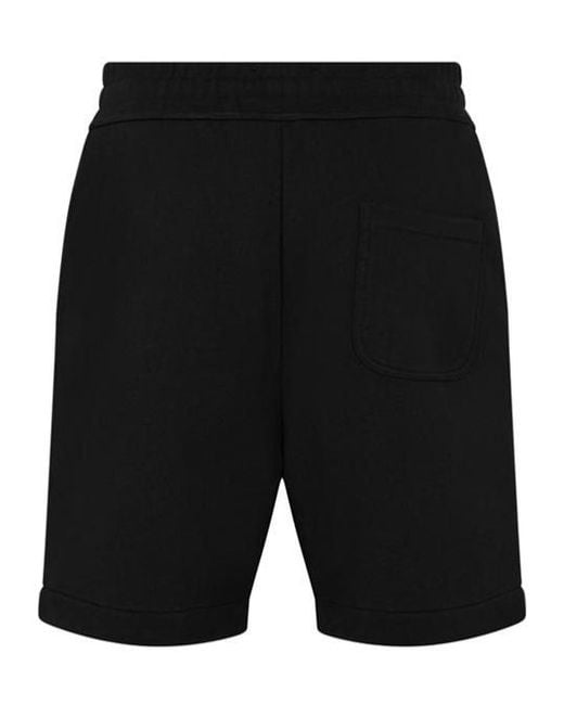 Vivienne Westwood Black Embroidered Orb Shorts for men
