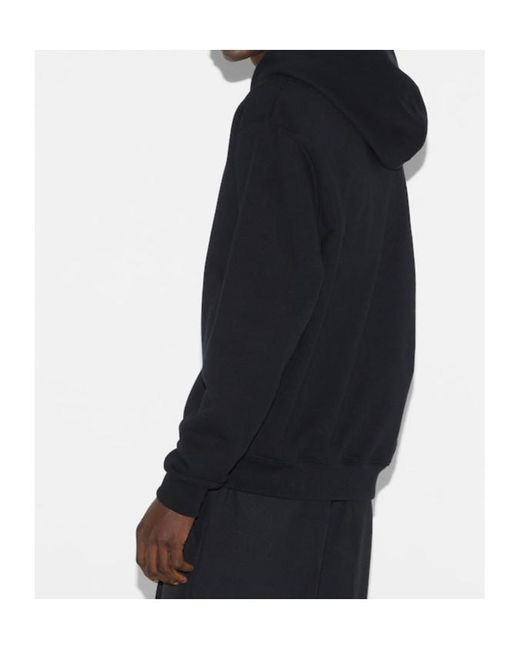 Gucci Black Jersey Hooded Sweatshirt for men