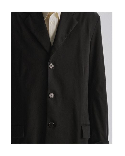 The Row Black Nicoleto Coat for men