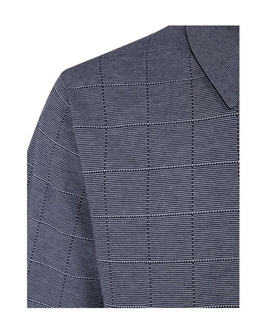Paul Smith Blue Short Sleeve Shirt for men