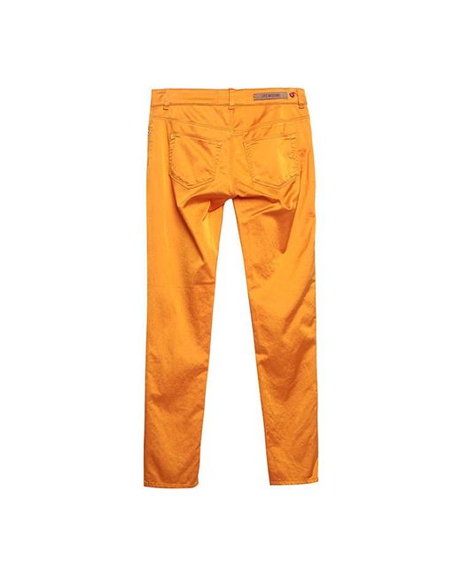 Moschino Orange Slim Casual Pants