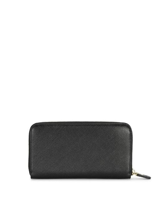 Ferragamo Black Logo Wallet
