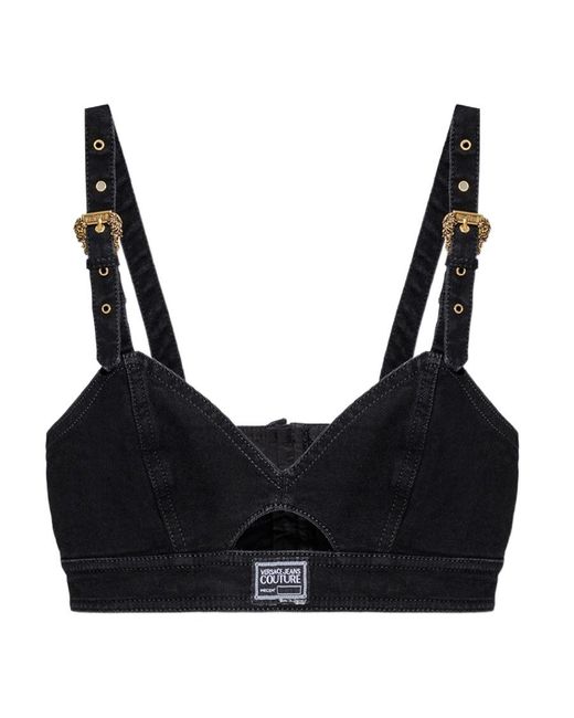 Versace Jeans Black Logo Sling