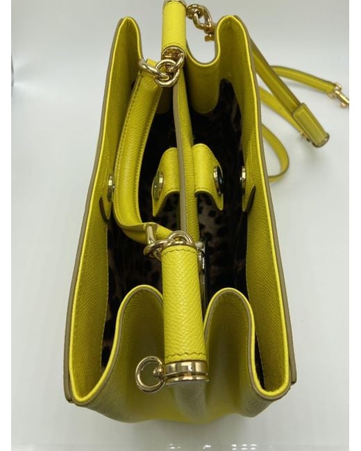 Dolce & Gabbana Green Shoulder Bag With Handle
