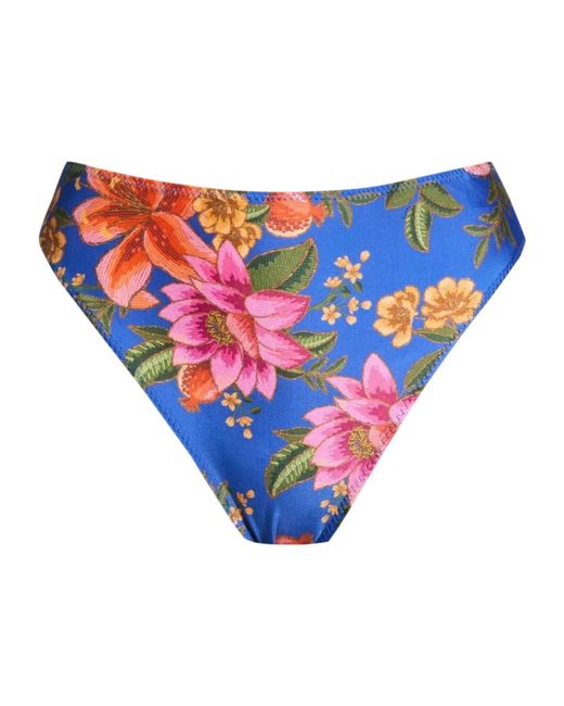 Farm Rio Blue Floral Bikini