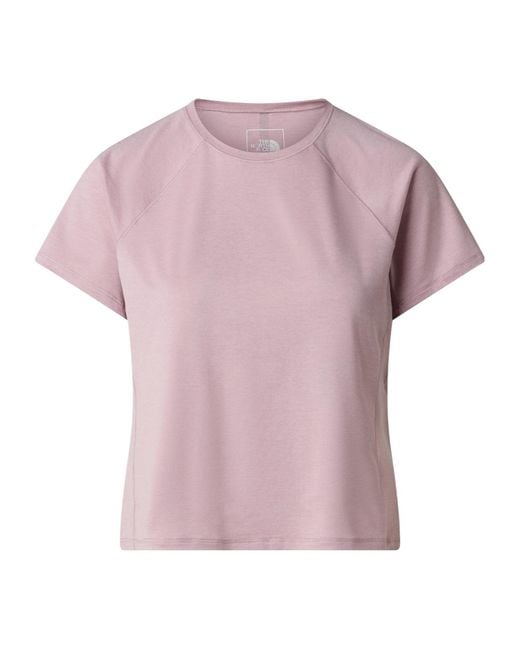 The North Face Pink Fitness Short Sleeve T-Shirt