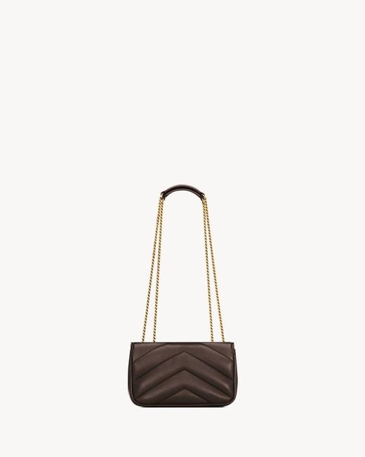Saint Laurent White Loulou Mini