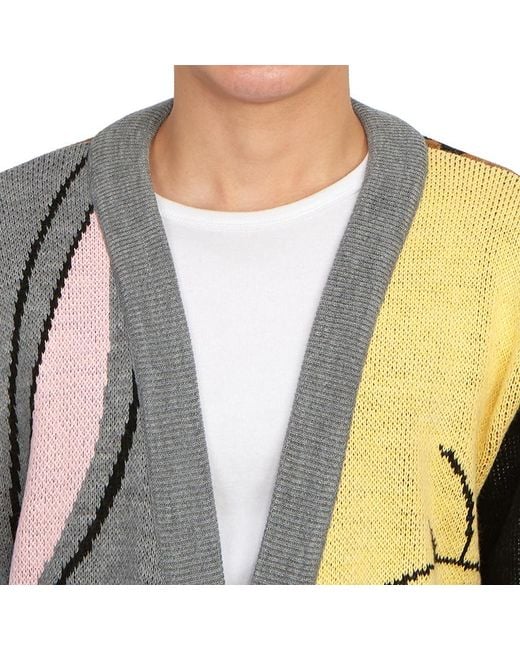 FAMILY FIRST Blue V-Neck Long-Sleeved Sweater for men