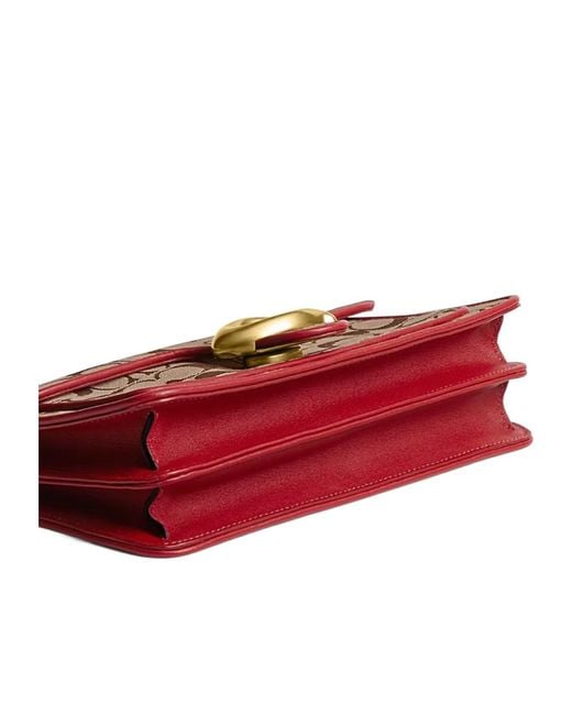 COACH Red Tabby Shoulder Bag 26