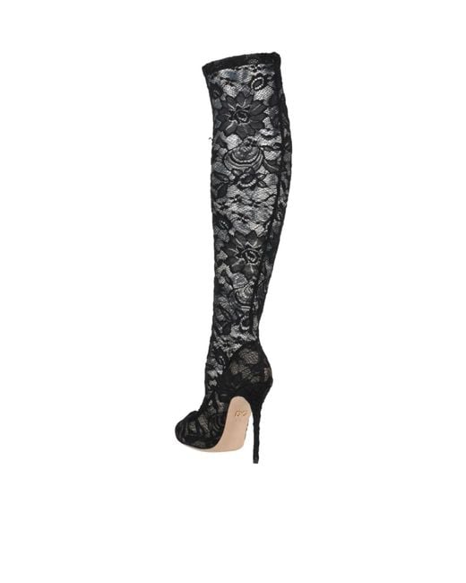 Dolce & Gabbana Black Solid Color Long Boots