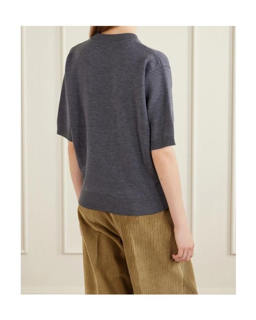 Rohe Blue Long-Sleeved Knitwear