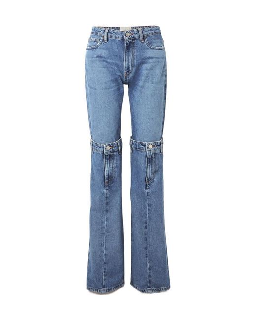 Coperni Blue Multi-Pocket Denim Trousers for men