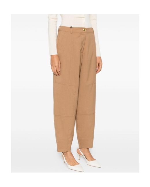 Pinko Natural Pecorino Trousers