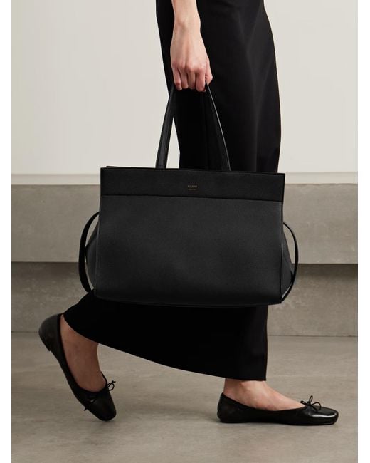 Khaite Black Crosby Handbag