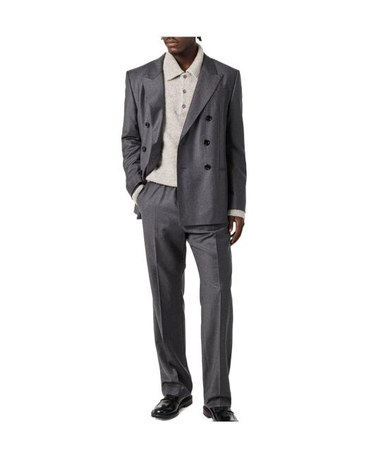 AMI Blue Button Blazer for men