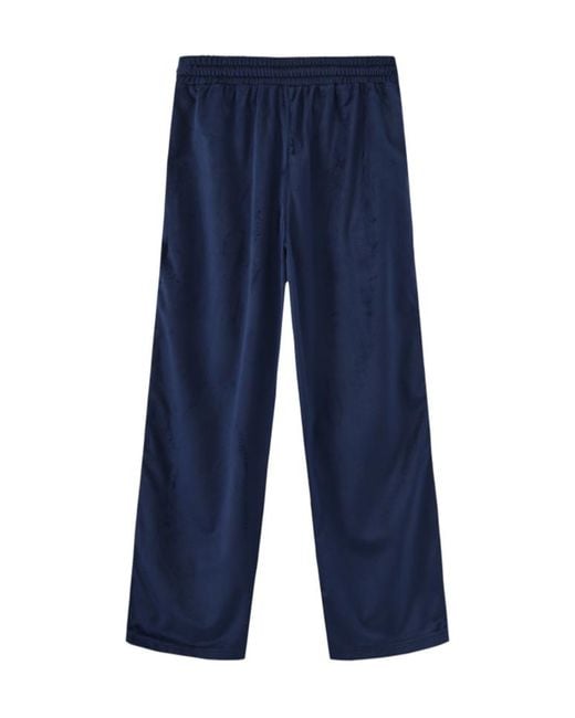 Marissa Chiara Blue Elastic Waist Drawstring Sweatpants for men