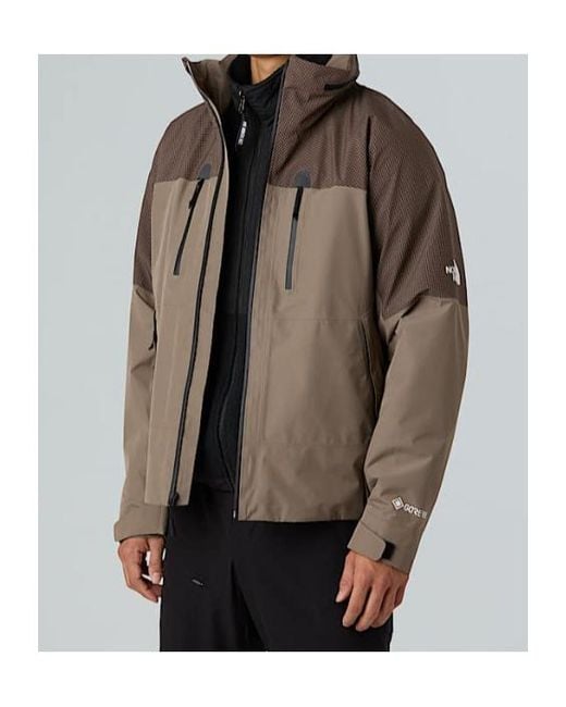 The North Face Brown Tnf Eg Devils Thumb Gore-Tex Jacket for men