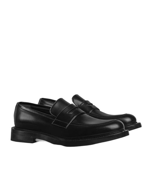 Gucci Black Slip-On Loafers for men