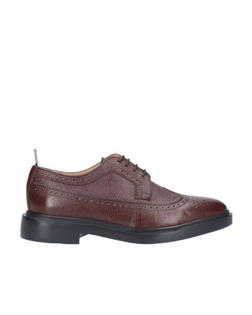 Thom Browne Brown Scarpe Lace-Up Derby Shoes for men