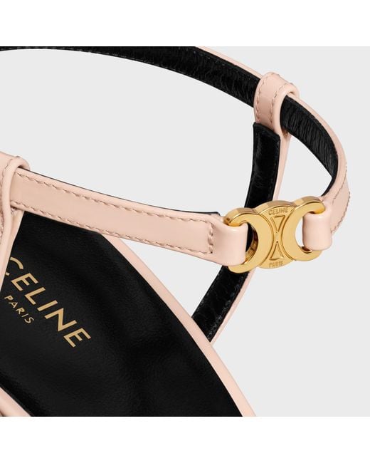 Céline Metallic Soir Sandal