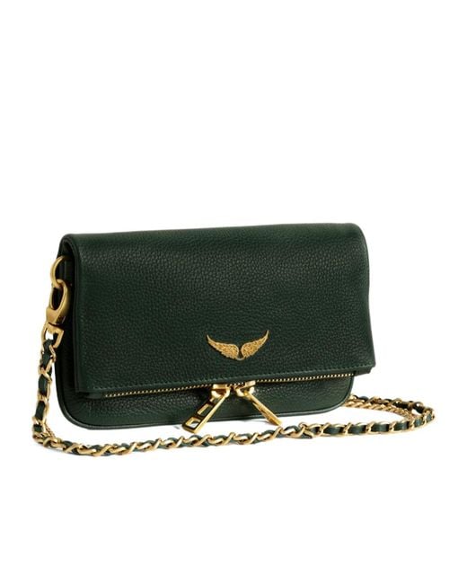 Zadig & Voltaire Green Rock Nano Shoulder Bag