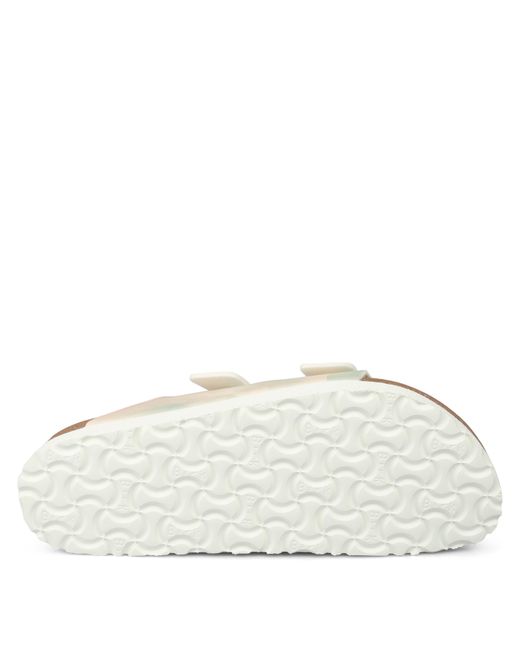 Birkenstock White Simple Slippers