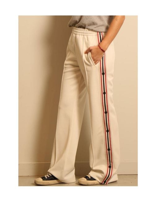 Golden Goose Deluxe Brand Natural Loose Waist Casual Pants