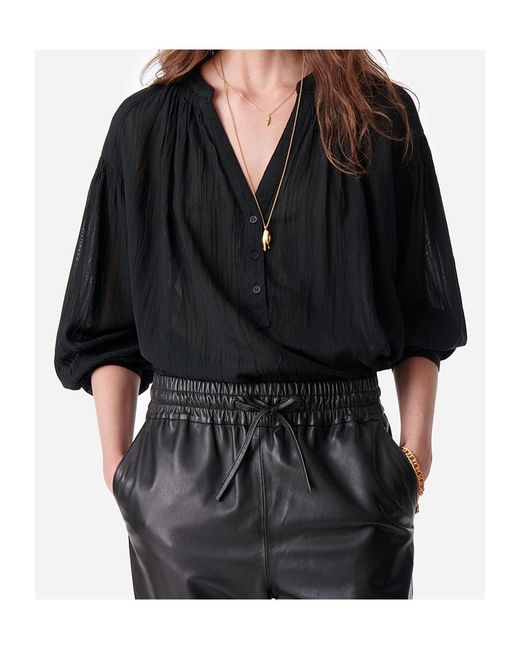 Vanessa Bruno Black Long-Sleeved Shirt