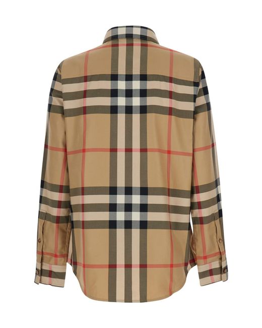 Burberry Multicolor Long Sleeved Checked Shirt