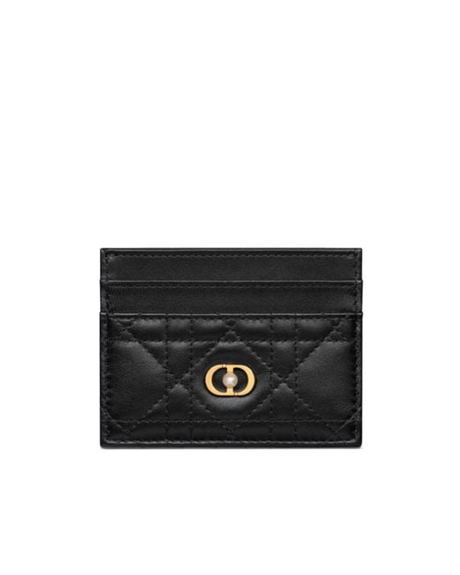 Dior Black Logo Card Holder