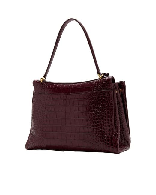 Balenciaga Purple Rodeo Medium Handbag
