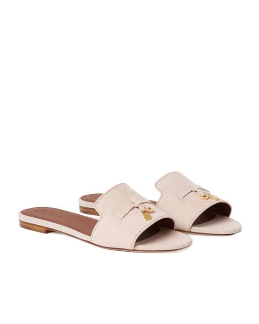 Loro Piana Multicolor Summer Charms Sandal