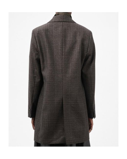Our Legacy Black Queens Check-Pattern Blazer