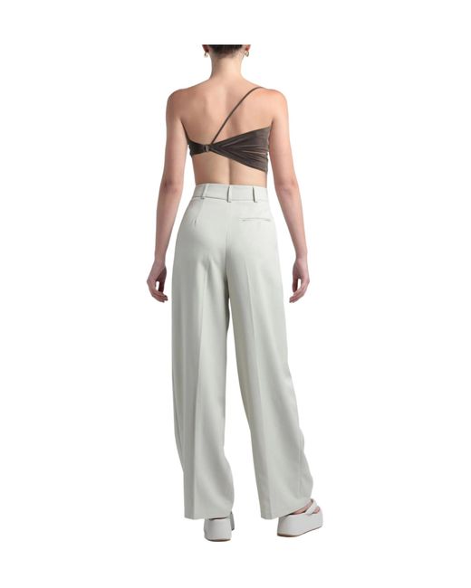 Jacquemus Brown One-Shoulder Bikini