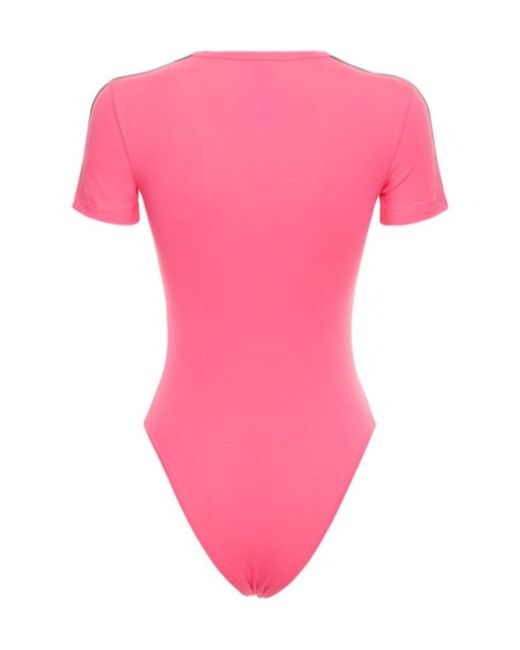 DSquared² Pink Logo Jumpsuit
