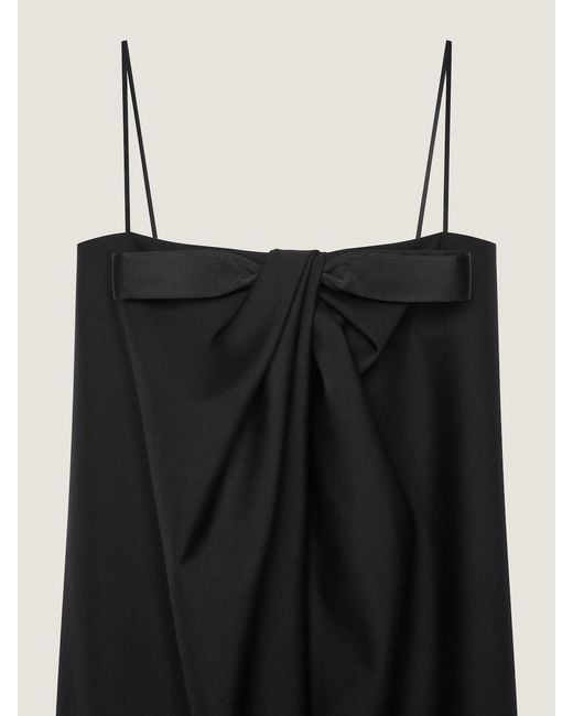 Givenchy Black Sliced Long Dress