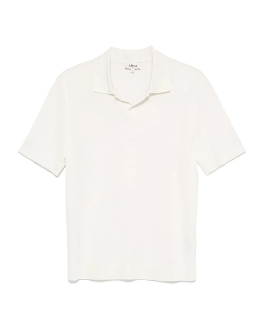 Altea White Classic Polo Shirt for men